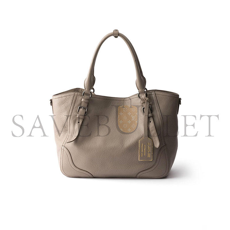 PRADA LARGE LEATHER TOTE BAG 1BG602 (38*32*14cm)